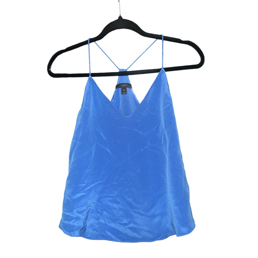 J. Crew Blue Tank Top